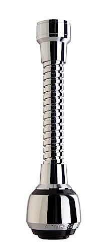 Siroflex 2510/S Milady Strahlregler-Wasserbelüfter-Brause für die Küchenspüle mit Messingschlauch Made in Italy von Siroflex