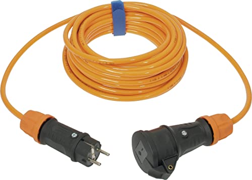 SIROX® Verlängerung H07BQ-F mit Federklappdeckel Leitungsfarbe orange, Querschnitt 3 x 1,5 mm², Länge 10 m von Sirox