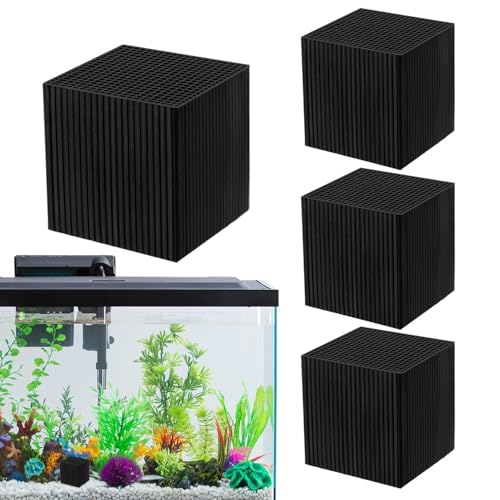 Wassertrog Purifier Cube - Aktivkohle, Filterblock Für Viehwasserreinigung Wasserfilter-Würfel 5x5cm | Wiederverwendbarer Block Stark Adsorbierender Wasserklärer Starke Adsorption Filtermedien Wassertrog Purifier Cube - Aktivkohle, Filterblock Für Viehwasserreinigung Wasserfilter-Würfel 5x5cm | Wiederverwendbarer Block Stark Adsorbierender Wasserklärer Starke Adsorption Filtermedien von Sirseon