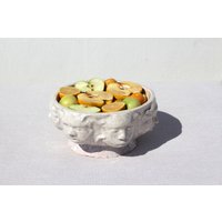 Einzigartige Keramik Servierschale, Dekorative Präsentationsschale, Salatteller Aus Keramik, Obstschale Und Servierplatte von SisCeramics