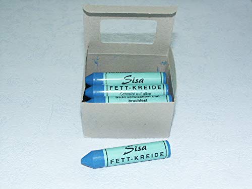 SISA Fett-Signierkreide blau 12 Stück, Reifenkreide, Fettkreide 260202 SISA Fett-Signierkreide blau 12 Stück, Reifenkreide, Fettkreide 260202 von SISA