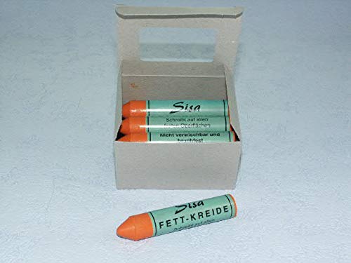 SISA Fett-Signierkreide orange 12 Stück, Reifenkreide, Fettkreide 260204 SISA Fett-Signierkreide orange 12 Stück, Reifenkreide, Fettkreide 260204 von SISA