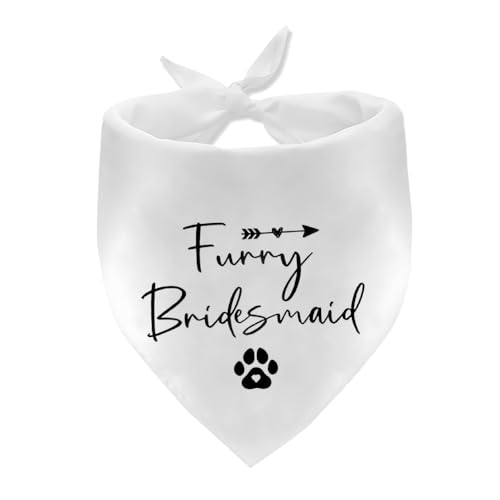 Sisadodo Hochzeitsgeschenk für Damen und Herren, Hunde-Hochzeits-Outfit für Ankündigung, Party, pelziges Brautjungfer-Druck, Hundehalstuch für Haustierbesitzer, Liebhaber, Hochzeit, Foto-Requisite Sisadodo Hochzeitsgeschenk für Damen und Herren, Hunde-Hochzeits-Outfit für Ankündigung, Party, pelziges Brautjungfer-Druck, Hundehalstuch für Haustierbesitzer, Liebhaber, Hochzeit, Foto-Requisite von Sisadodo