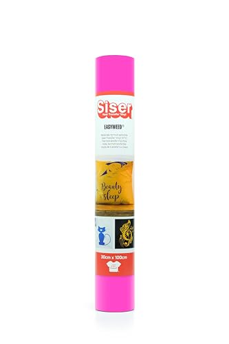 Siser® EasyWeed® Fluo Alpenveilchen, 30 cm x 1 m, thermotransferfähiges Vinyl, personalisierbar von SISER