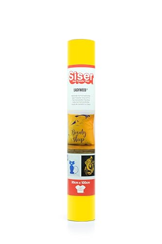 Siser® EasyWeed® Gelb, 30 cm x 1 m, wärmeübertragbares Vinyl, personalisierbar von SISER