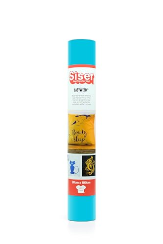 Siser® EasyWeed® Ozeanblau, 30 cm x 1 m, wärmeübertragbares Vinyl, personalisierbar von SISER