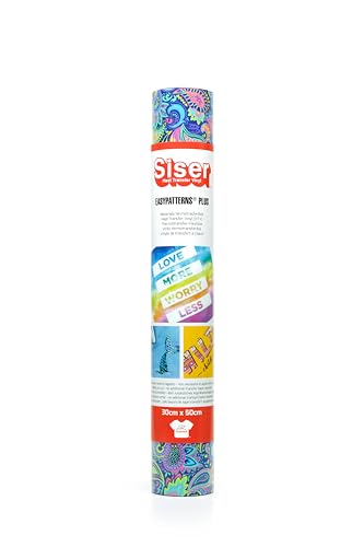 Siser® Easypatterns® Plus Pasley Party, 30 cm x 0,5 m, thermotransferfähiges Vinyl zur Personalisierung von Textilien von SISER