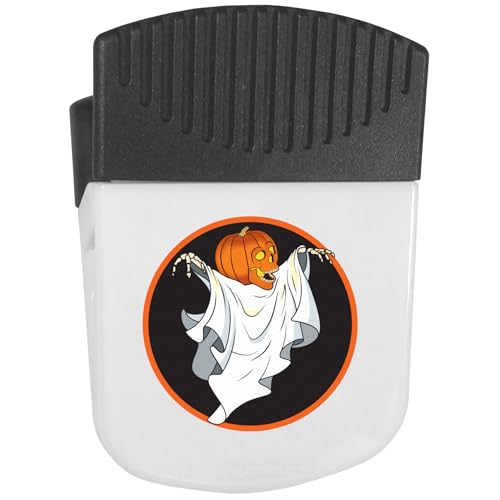 Siskiyou Jack O'Lantern Ghost Chip Clip-Magnet, Einheitsgröße, Chrom von Siskiyou