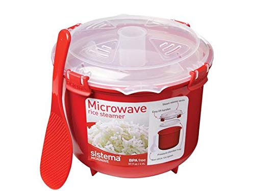 System Microwave Systems Reiskocher für Kochfeld Mikrowelle 2, 6 Liter von Sistema