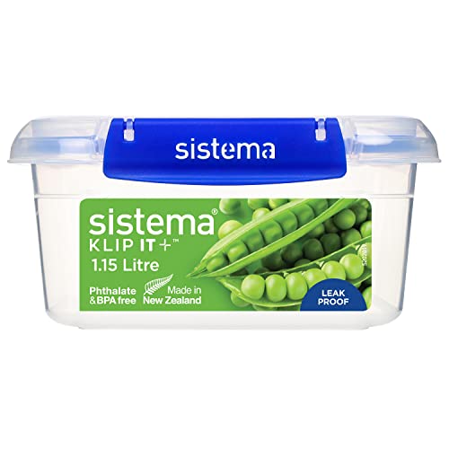 Sistema 886507 KLIP IT PLUS Frischhaltedose, Polypropylen, 1.15 liters Sistema 886507 KLIP IT PLUS Frischhaltedose, Polypropylen, 1.15 liters von Sistema