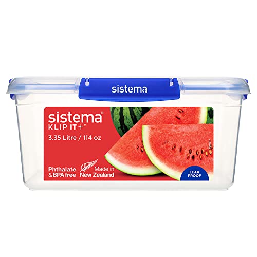 Sistema 888303 Vorratsbox-888303 Vorratsbox, Polypropylen, 45 liters, Transparent von Sistema