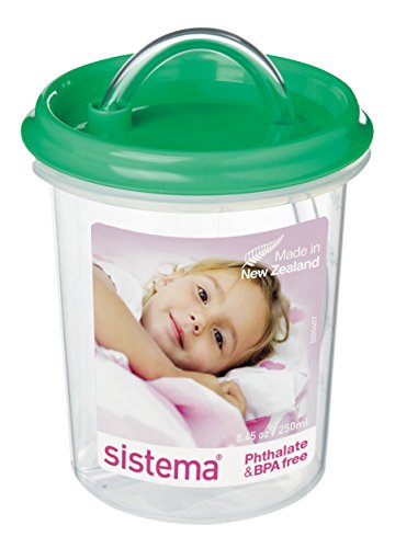 Sistema Dinkee Trinkbecher Grün 250 ml von Sistema