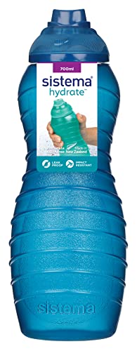 Sistema Twist 'n' Sip Davina Sports Wasserflasche | auslaufsichere Wasserflasche | 700 ml | BPA-frei | von Sistema