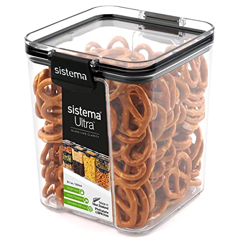 Sistema Ultra luftdichtes Frischhaltedose | 920 ml Vorratsdose mit Deckel | stapelbar | BPA-frei Sistema Ultra luftdichtes Frischhaltedose | 920 ml Vorratsdose mit Deckel | stapelbar | BPA-frei von Sistema