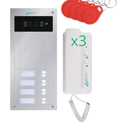 Automatische Türsprechanlage (3 Gehäuse) von Sistemas Atis Pro