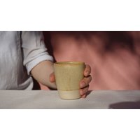 Keramik Espressotasse Rad Getöpfert Steingut Becher Keramik Espressotasse Rad Getöpfert Steingut Becher von SisterWatt