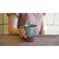Handgemachter Keramikbecher Handwerker Keramik Steinzeug Tasse Handgemachter Keramikbecher Handwerker Keramik Steinzeug Tasse von SisterWatt