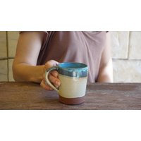 Handgemachter Keramikbecher Handwerker Keramik Steinzeug Tasse Handgemachter Keramikbecher Handwerker Keramik Steinzeug Tasse von SisterWatt
