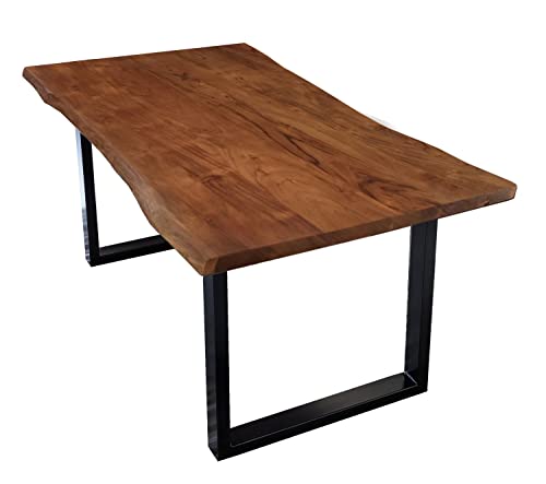 Sit Möbel Tisch, Nussbaumfarbig/Füße schwarz, 120 x 80 cm von Sit Möbel