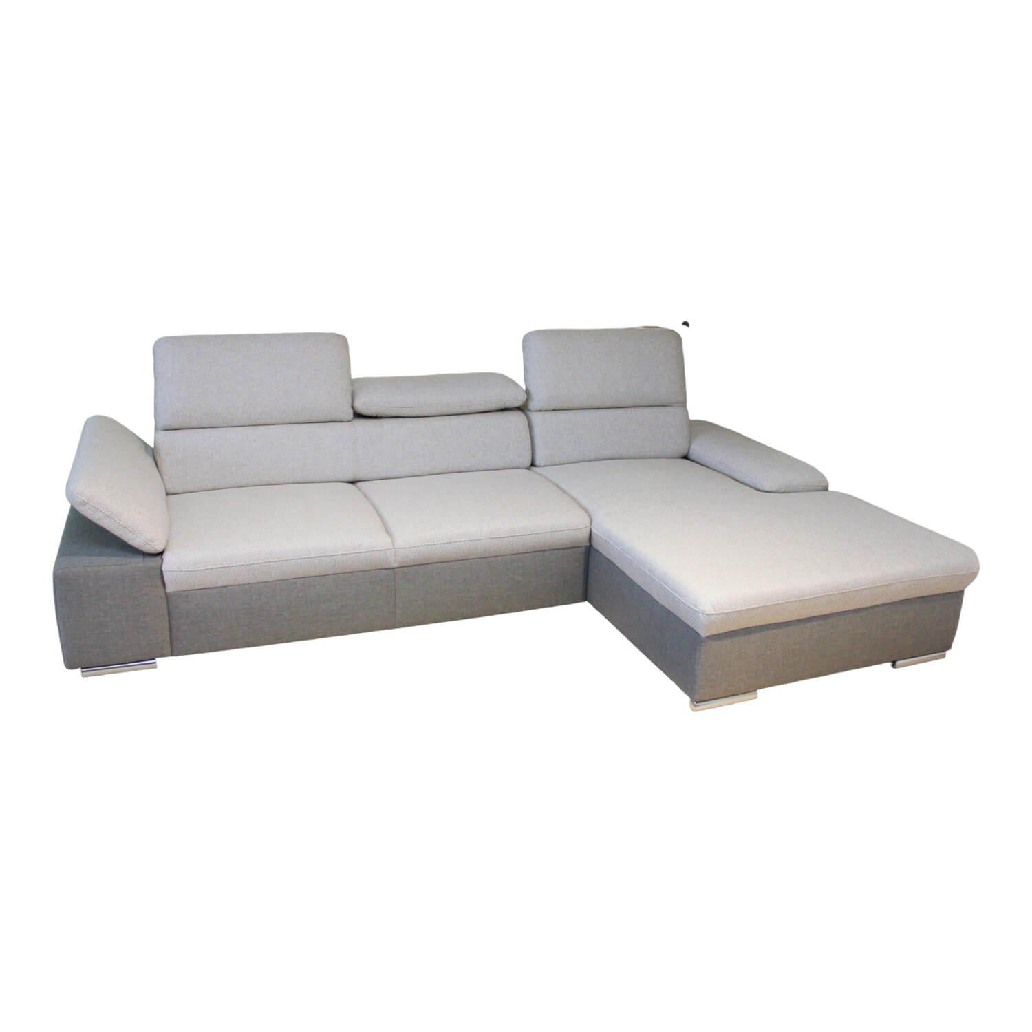 Sofa Modell Alcudia Stoff Zweifarbig Bering Creme 21 Inari Macchiato 90 von Sit & More