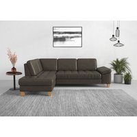 sit&more Ecksofa "Westham L-Form", mit Ottomane, mit oder ohne Bettfunktion, Bettkasten, Verstellung von Sit & More