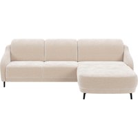 sit&more Ecksofa "Blues L-Form" wahlweise mit Klapptisch und USB von Sit & More