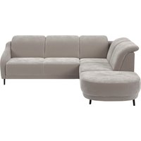 sit&more Ecksofa "Blues L-Form", wahlweise mit Klapptisch und USB von Sit & More