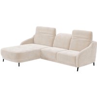 sit&more Ecksofa "Blues L-Form" wahlweise mit Klapptisch und USB von Sit & More