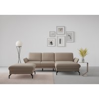sit&more Ecksofa "Fashion L-Form", wahlweise mit Kopfteilverstellung und Vorziehsitz, motorisch von Sit & More