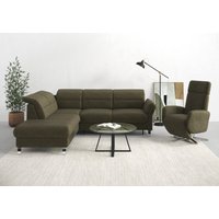 sit&more Ecksofa "Grenoble L-Form mit Federkern", wahlweise mit Bettfunktion, Bettkasten, Arm- und Kopfteilverstellung sit&more Ecksofa "Grenoble L-Form mit Federkern", wahlweise mit Bettfunktion, Bettkasten, Arm- und Kopfteilverstellung von Sit & More