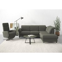 sit&more Ecksofa "Grenoble L-Form mit Federkern" wahlweise mit Bettfunktion, Bettkasten, Arm- und Kopfteilverstellung sit&more Ecksofa "Grenoble L-Form mit Federkern" wahlweise mit Bettfunktion, Bettkasten, Arm- und Kopfteilverstellung von Sit & More