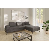 sit&more Ecksofa "Morris Jubi L-Form, B: 247 cm" mit Armteilfunktion & 1 Zierkissen, optional Bettfunktion von Sit & More