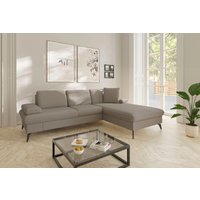 sit&more Ecksofa "Morris Jubi L-Form, B: 247 cm" mit Armteilfunktion & 1 Zierkissen, optional Bettfunktion von Sit & More
