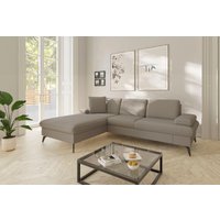 sit&more Ecksofa "Morris Jubi L-Form, B: 247 cm" mit Armteilfunktion & 1 Zierkissen, optional Bettfunktion von Sit & More