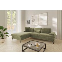 sit&more Ecksofa "Morris Jubi L-Form, B: 247 cm" mit Armteilfunktion & 1 Zierkissen, optional Bettfunktion sit&more Ecksofa "Morris Jubi L-Form, B: 247 cm" mit Armteilfunktion & 1 Zierkissen, optional Bettfunktion von Sit & More
