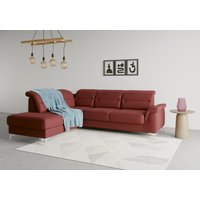 sit&more Ecksofa "Sinatra L-Form", mit Ottomane, optional mit Kopfteilverstellung und Armteilfunktion von Sit & More
