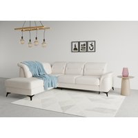 sit&more Ecksofa "Sinatra L-Form", mit Ottomane, optional mit Kopfteilverstellung und Armteilfunktion von Sit & More