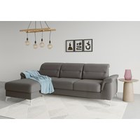 sit&more Ecksofa "Sinatra L-Form" mit Recamiere, optinal mit Kopfteilverstellung und Armteilfunktion von Sit & More