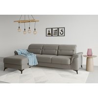 sit&more Ecksofa "Sinatra L-Form", mit Recamiere, optional mit Kopfteilverstellung und Armteilfunktion sit&more Ecksofa "Sinatra L-Form", mit Recamiere, optional mit Kopfteilverstellung und Armteilfunktion von Sit & More