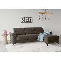 sit&more Ecksofa "Sinatra L-Form", mit Recamiere, optional mit Kopfteilverstellung und Armteilfunktion sit&more Ecksofa "Sinatra L-Form", mit Recamiere, optional mit Kopfteilverstellung und Armteilfunktion von Sit & More