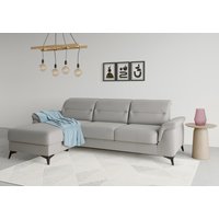 sit&more Ecksofa "Sinatra L-Form", mit Recamiere, optional mit Kopfteilverstellung und Armteilfunktion von Sit & More