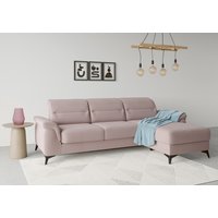 sit&more Ecksofa "Sinatra L-Form", mit Recamiere, optional mit Kopfteilverstellung und Armteilfunktion von Sit & More