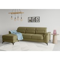 sit&more Ecksofa "Sinatra L-Form", mit Recamiere, optional mit Kopfteilverstellung und Armteilfunktion sit&more Ecksofa "Sinatra L-Form", mit Recamiere, optional mit Kopfteilverstellung und Armteilfunktion von Sit & More