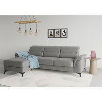 sit&more Ecksofa "Sinatra L-Form", mit Recamiere, optional mit Kopfteilverstellung und Armteilfunktion von Sit & More