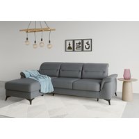 sit&more Ecksofa "Sinatra L-Form", mit Recamiere, optional mit Kopfteilverstellung und Armteilfunktion von Sit & More