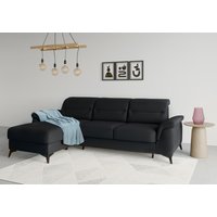 sit&more Ecksofa "Sinatra L-Form", mit Recamiere, optional mit Kopfteilverstellung und Armteilfunktion sit&more Ecksofa "Sinatra L-Form", mit Recamiere, optional mit Kopfteilverstellung und Armteilfunktion von Sit & More