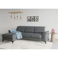 sit&more Ecksofa "Sinatra L-Form", mit Recamiere, optional mit Kopfteilverstellung und Armteilfunktion von Sit & More