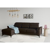 sit&more Ecksofa "Sinatra L-Form", mit Recamiere, optional mit Kopfteilverstellung und Armteilfunktion von Sit & More