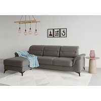 sit&more Ecksofa "Sinatra L-Form", mit Recamiere, optional mit Kopfteilverstellung und Armteilfunktion von Sit & More
