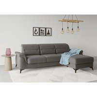 sit&more Ecksofa "Sinatra L-Form", mit Recamiere, optional mit Kopfteilverstellung und Armteilfunktion von Sit & More